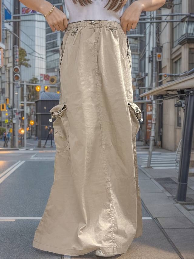 GILIPUR Versão coreana da saia jeans de meio corpo TL0514